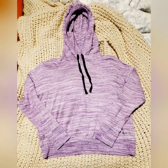 Eddie Bauer purple white space dye Hoodie Small/Medium - Picture 2 of 9